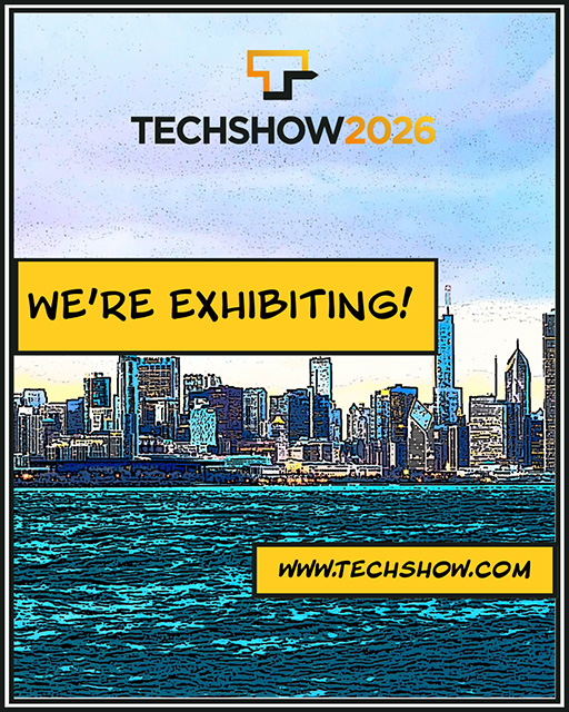 TeleWizard-Stand auf der ABA TECHSHOW 2026 mit KI-gestützten virtuellen Rezeptionisten für Kanzleien